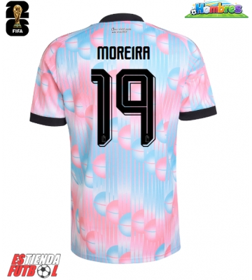Bélgica Diego Moreira #19 Segunda Equipación Mundial 2026 Manga Corta